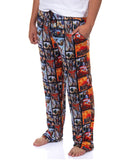 Marvel Comics Pajamas Men's Heroes vs Villains Lounge Pajama Pants