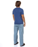 Mickey Mouse T-Shirt Men's American Flag Short Sleeve Graphic Top