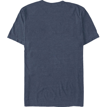 Super Mario T-Shirt Men's Rainbow Trail Distressed Short Sleeve Tee