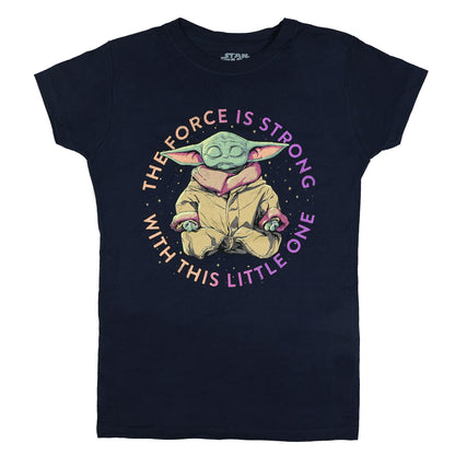Star Wars T-Shirt Women's The Force Is Strong With This Little One Tee