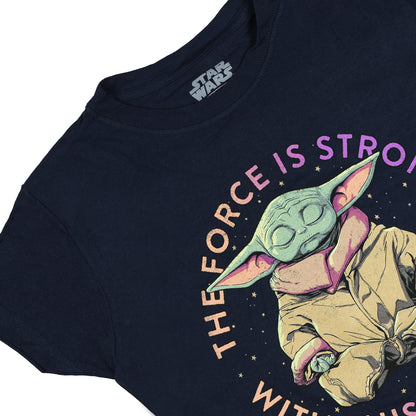 Star Wars T-Shirt Women's The Force Is Strong With This Little One Tee