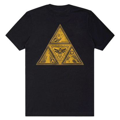 The Legend of Zelda T-Shirt Men's Triforce Symbol Graphic Print Tee