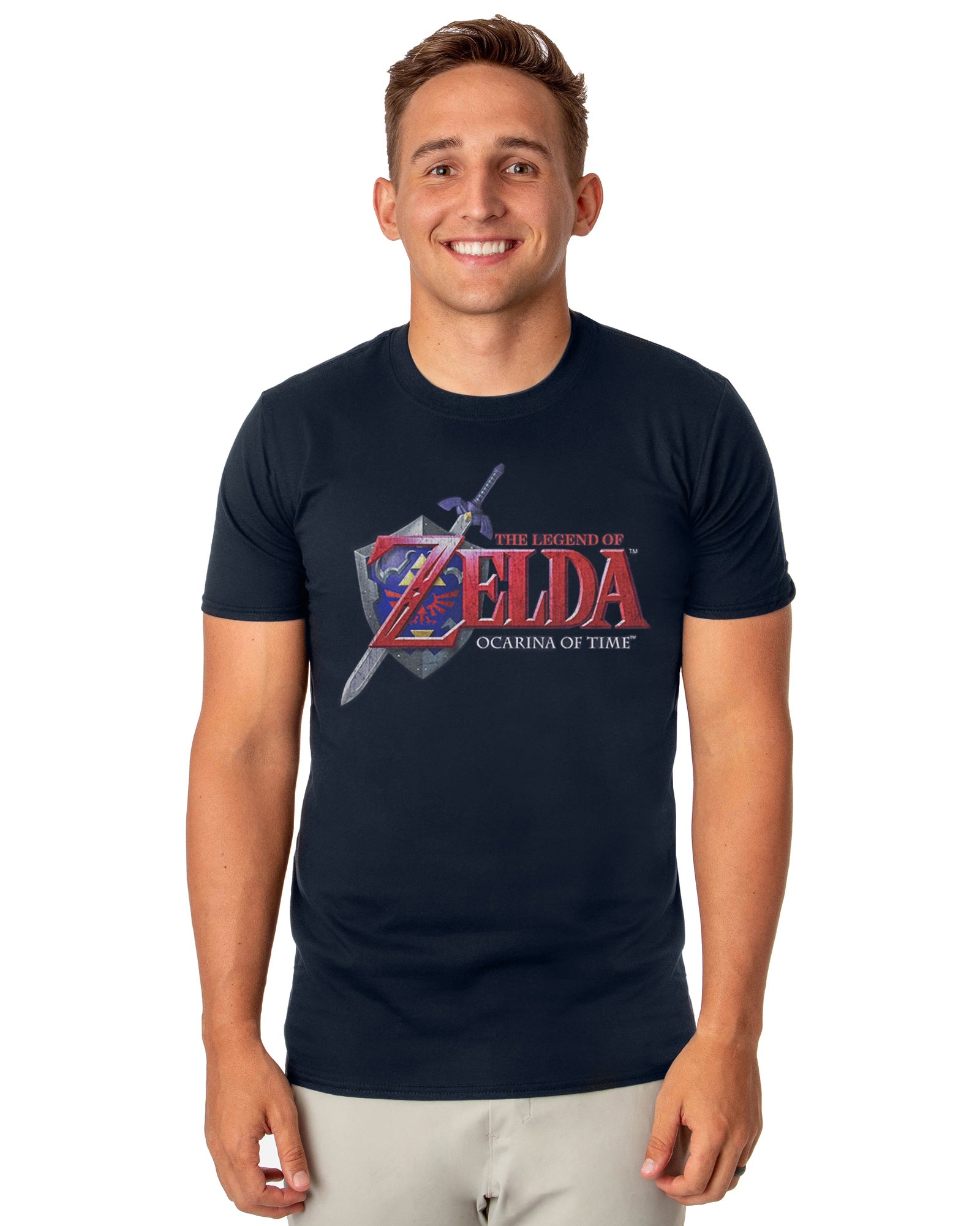 The Legend of Zelda T-Shirt Men's Ocarina of Time Short Sleeve Tee