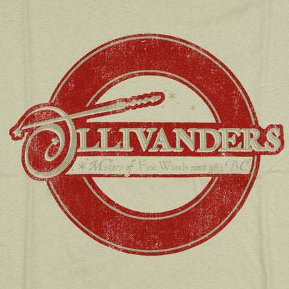 Harry Potter T-Shirt Men's Ollivanders Wand Shop Short Sleeve Tee