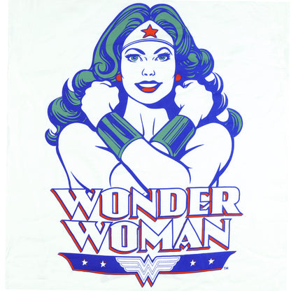 DC Comics Wonder Woman T-Shirt Men's Power Pose Ringer Tee