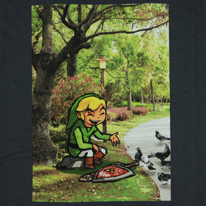 The Legend of Zelda T-Shirt Men's Link in The Park Short Sleeve Tee
