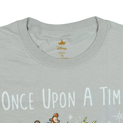 Disney Princess T-Shirt Women's Once Upon A Time Short Sleeve Tee