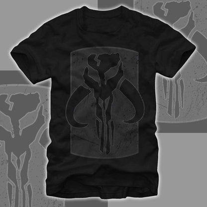 Star Wars T-Shirt The Mandalorian Crest Short Sleeve Graphic Top