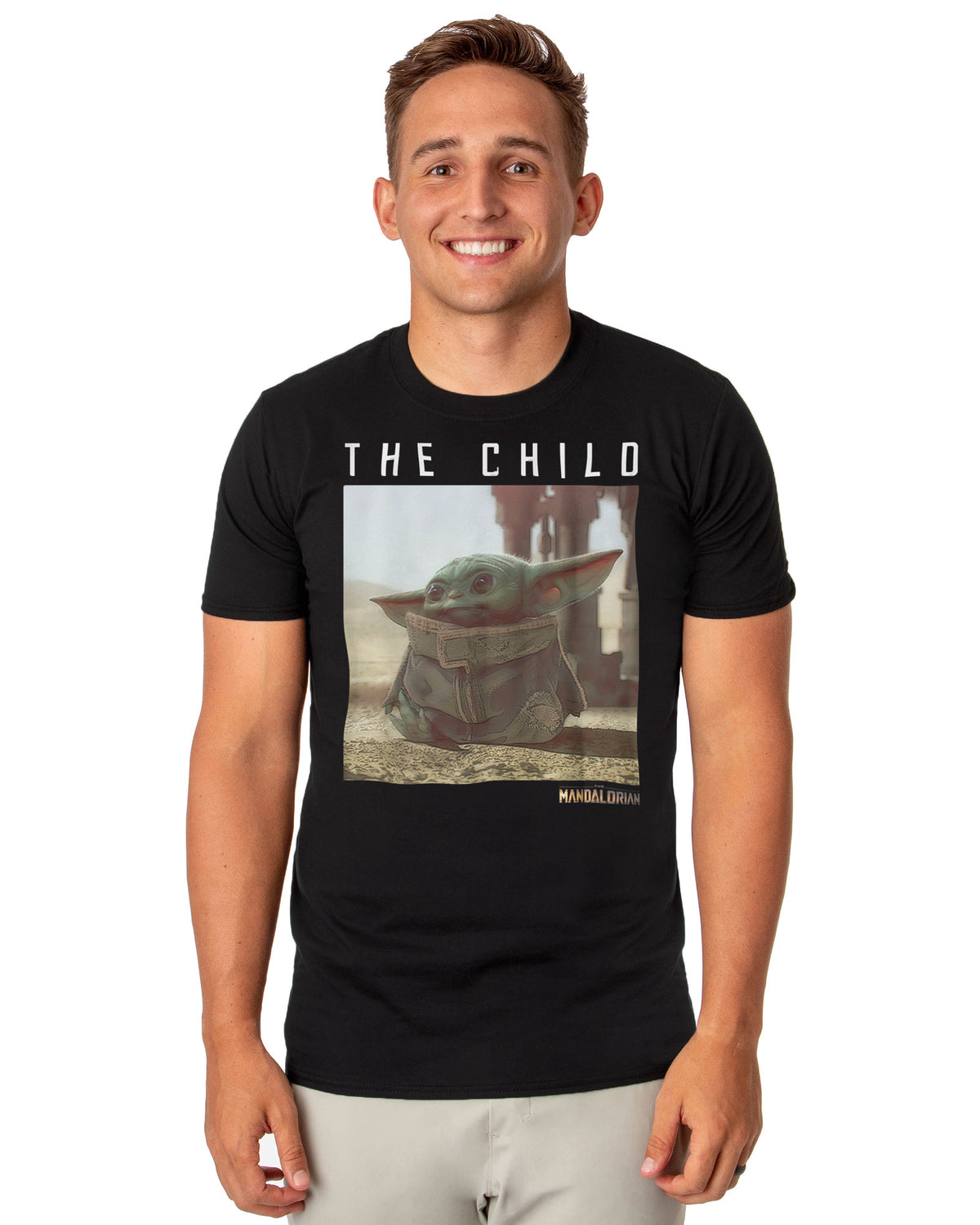 Star Wars The Mandalorian T-Shirt Men's The Child Short Sleeve Tee