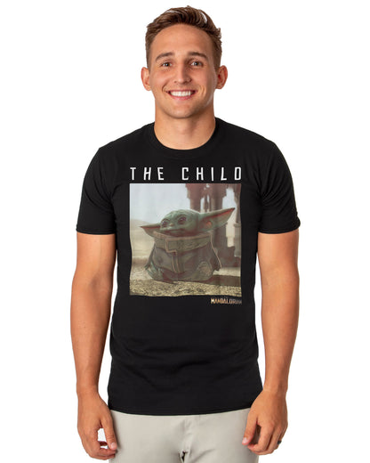 Star Wars The Mandalorian T-Shirt Men's The Child Short Sleeve Tee