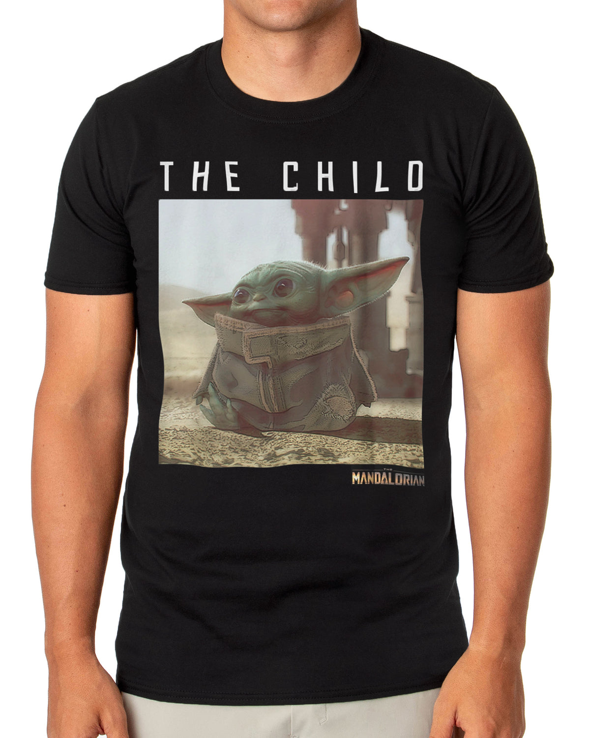 Star Wars The Mandalorian T-Shirt Men's The Child Short Sleeve Tee