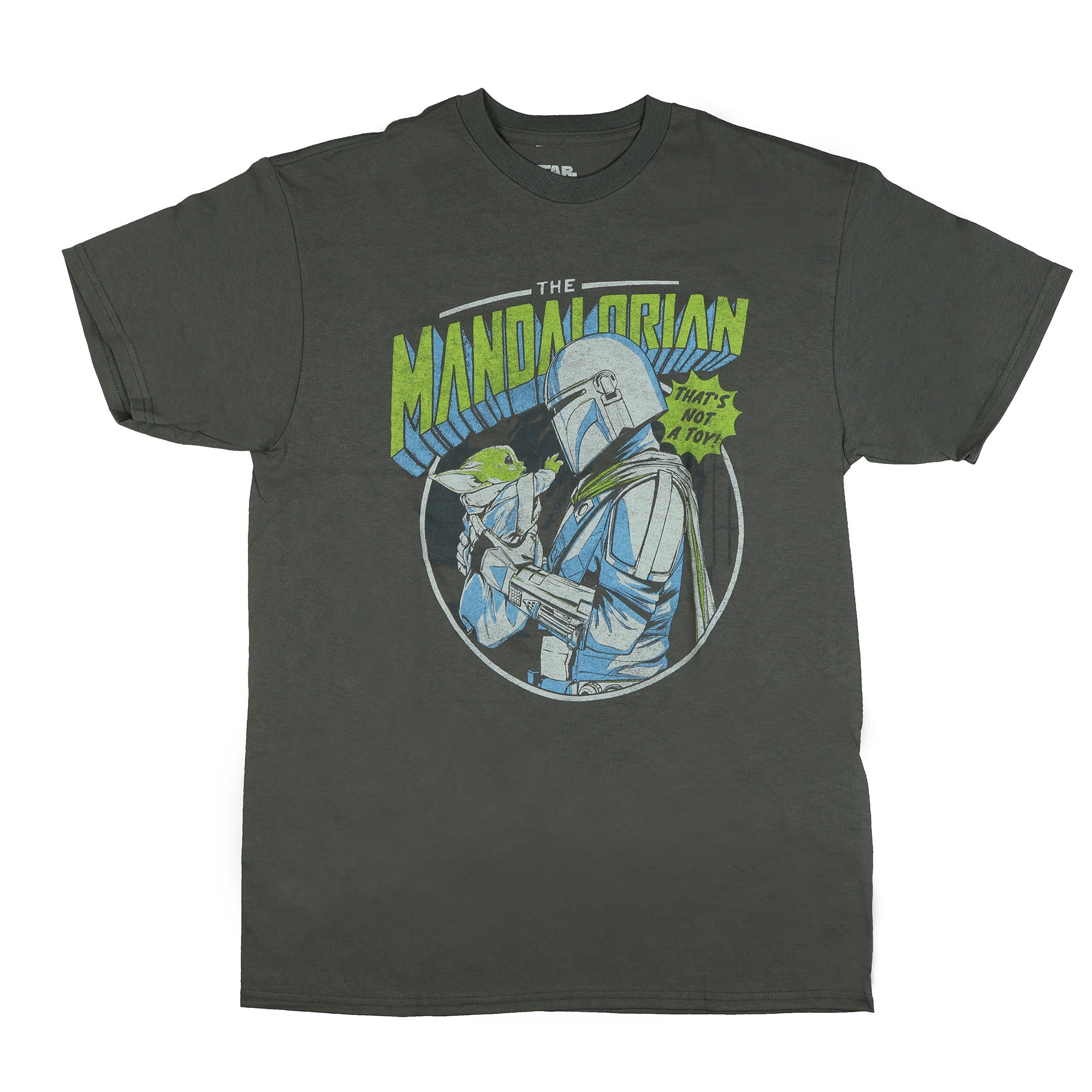 Star Wars T-Shirt Men's The Mandalorian That's Not A Toy Short Sleeve Tee