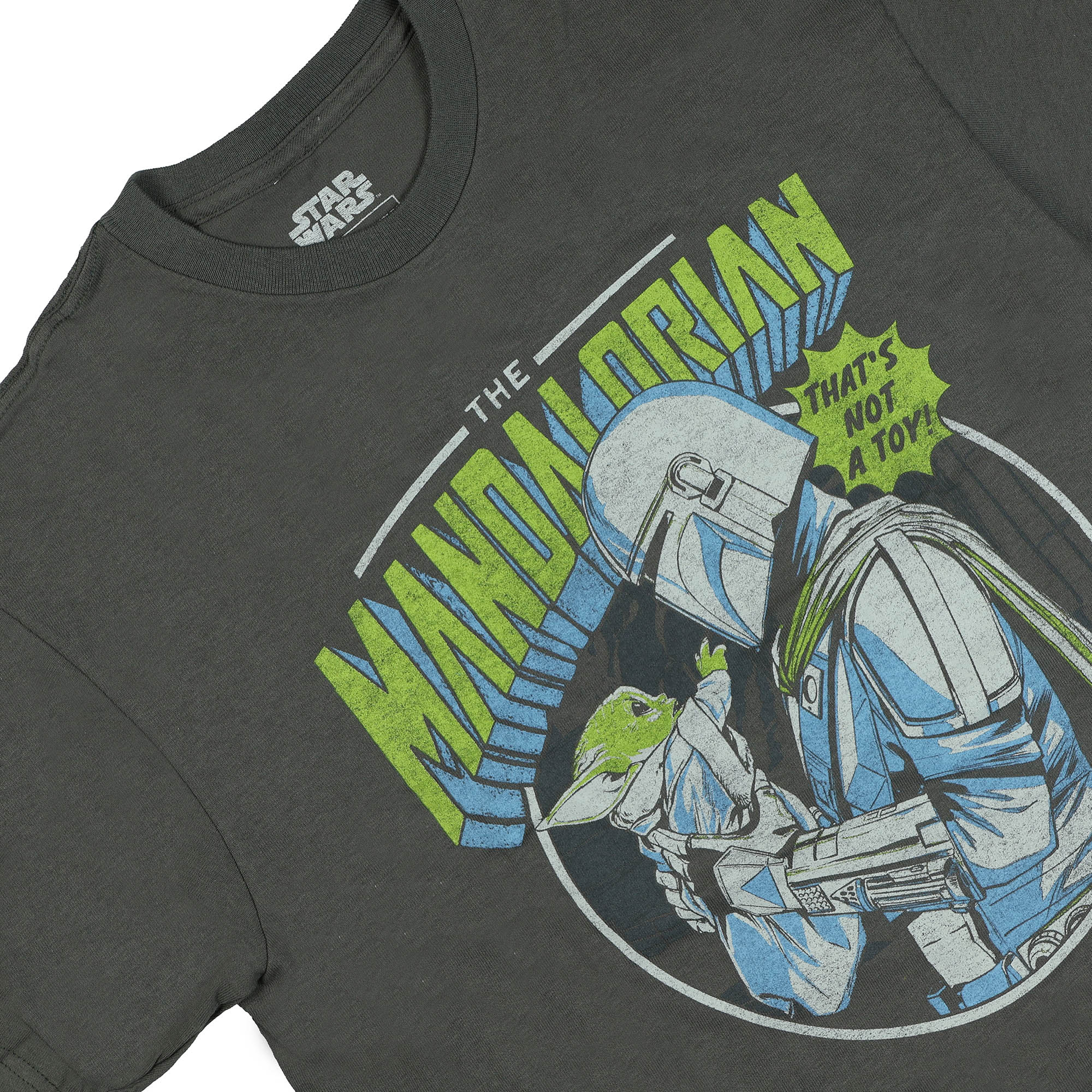 Star Wars T-Shirt Men's The Mandalorian That's Not A Toy Short Sleeve Tee