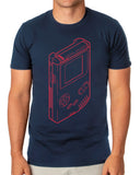 Nintendo Game Boy T-Shirt Men's Simple Sketch Design Short Sleeve Tee