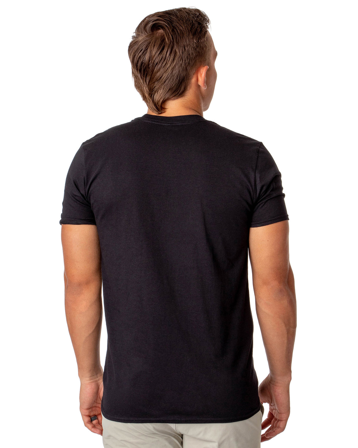 Super Mario T-Shirt Men's Black and White City Scene Graphic Tee