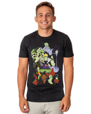 Disney Villains T-Shirt Men's Mischief Makers Group Design Graphic Tee