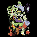 Disney Villains T-Shirt Men's Mischief Makers Group Design Graphic Tee