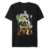 Disney Villains T-Shirt Men's Mischief Makers Group Design Graphic Tee