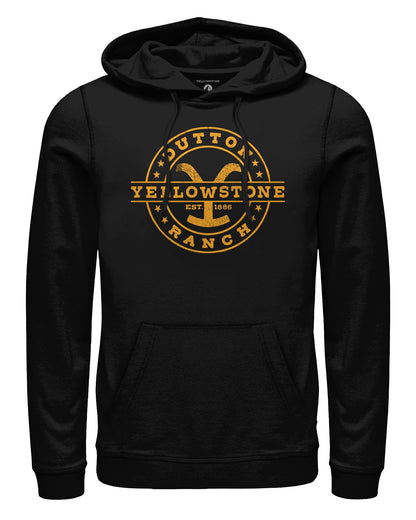 Yellowstone Hoodie Men's Dutton Ranch Brand Long Sleeve Sweatshirt