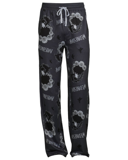 Wednesday Pajamas Men's Character Inspired Design Lounge Sleep Pants