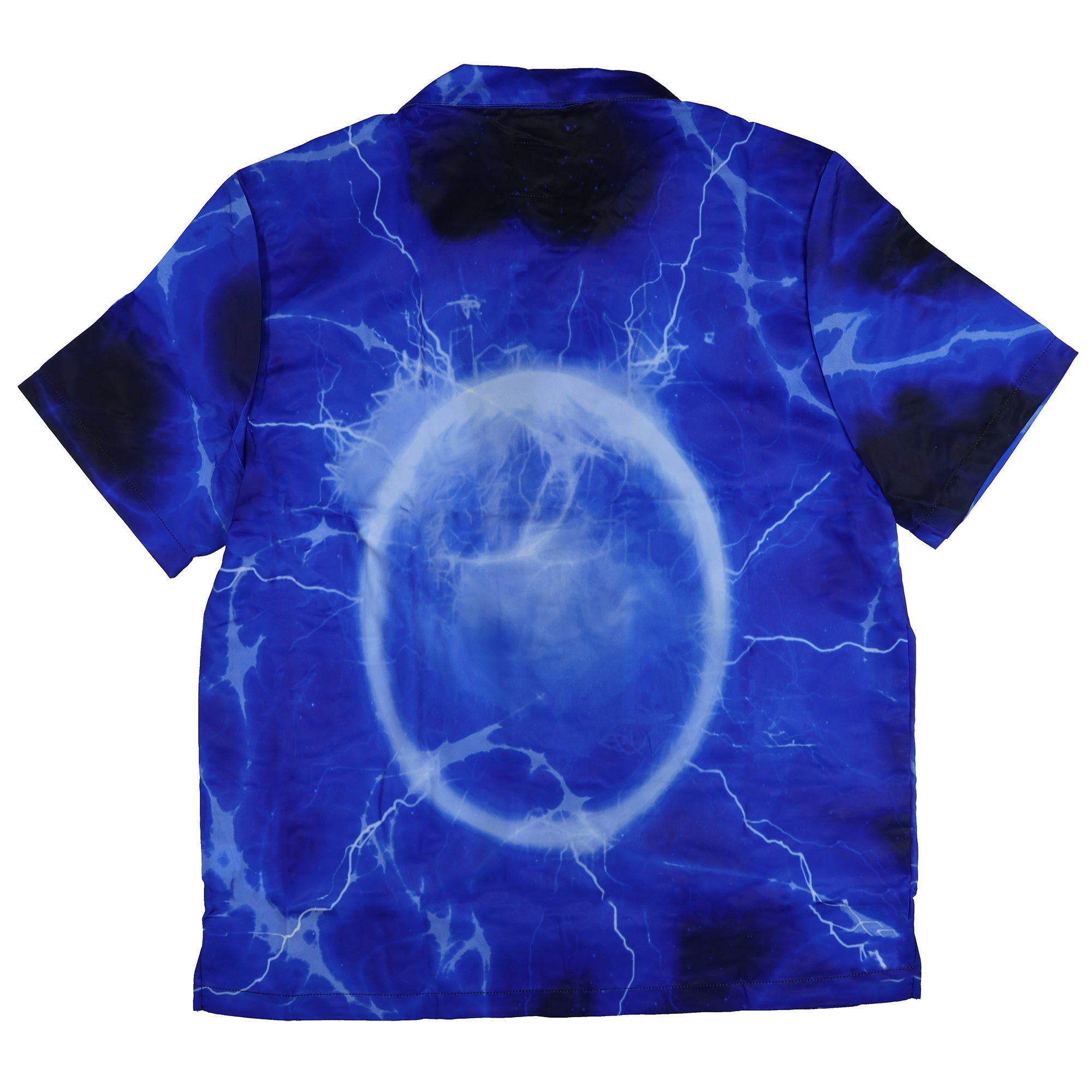Dragon Ball Z T-Shirt Men's Power Up Goku Button Up Short Sleeve Top