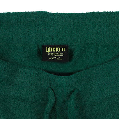 Wicked Pajamas Women's Gold Sweater Ribbed Wide Leg Lounge Pants