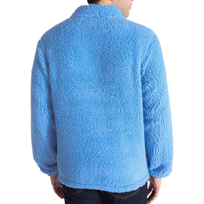 Bluey Sweatshirt Men's Half Zip Up Big Face Costume Fleece Pullover
