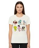 Care Bears T-Shirt Women's Universal Monsters Short Sleeve Graphic Top