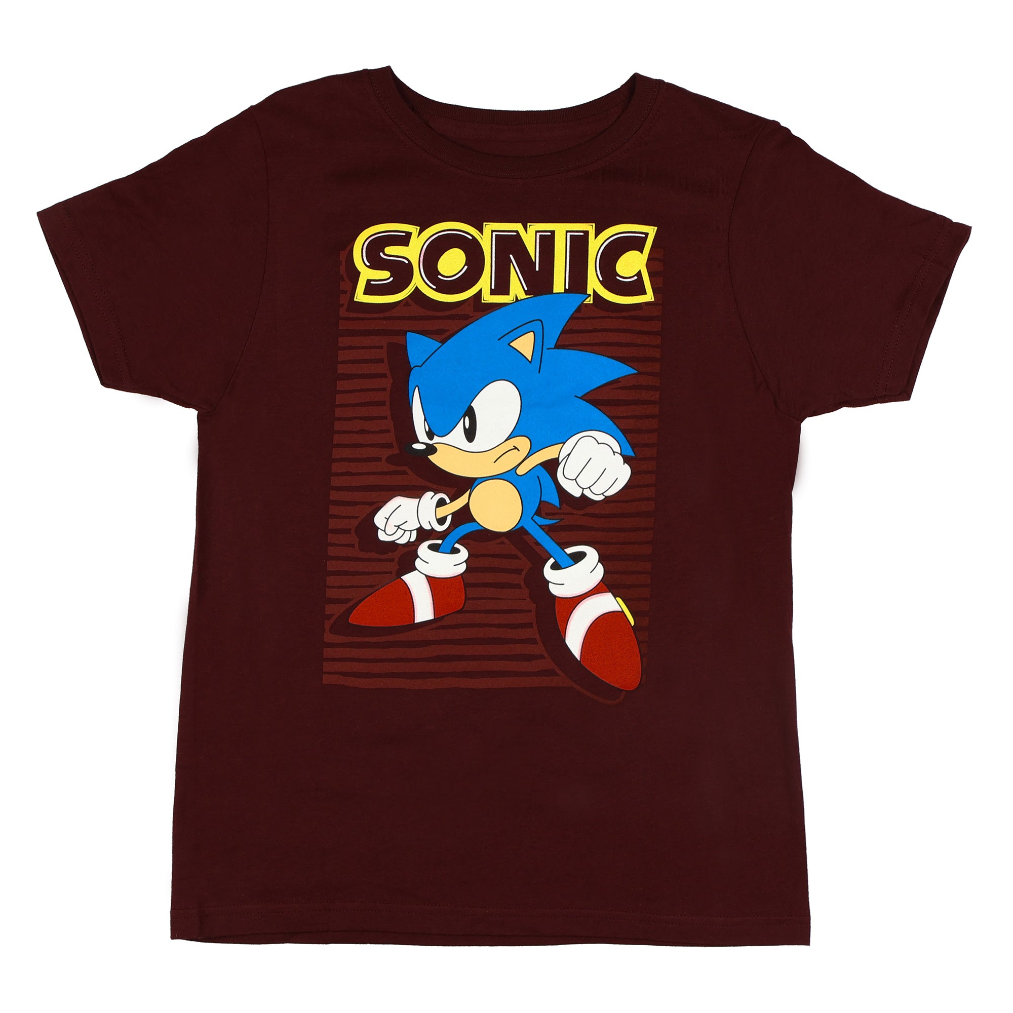 Sonic The Hedgehog Shirt Boy's Video Game Character Short Sleeve Tee