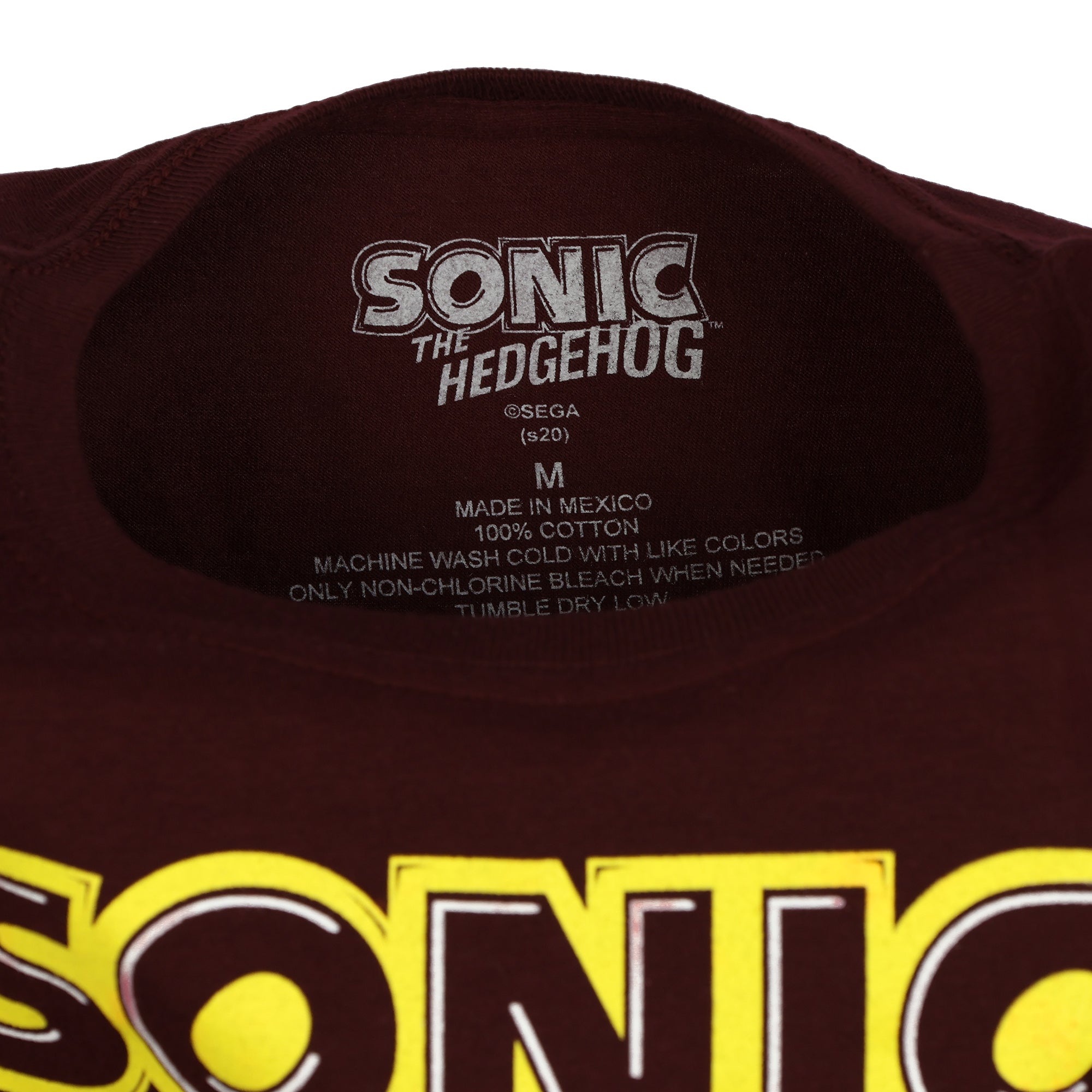 Sonic The Hedgehog Shirt Boy's Video Game Character Short Sleeve Tee