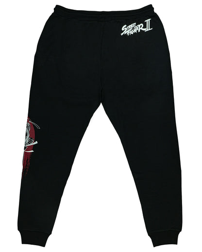 Street Fighter Pajama Pants Men's Ryu Game Character Lounge Jogger Pant