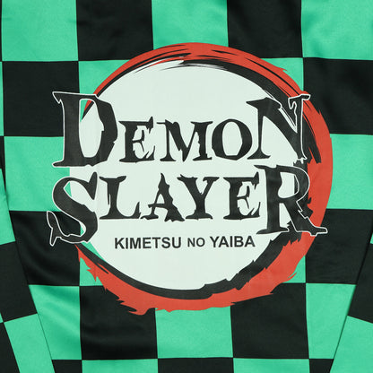 Demon Slayer Kimono Tanjiro Kamado Adult Anime Costume Cloak