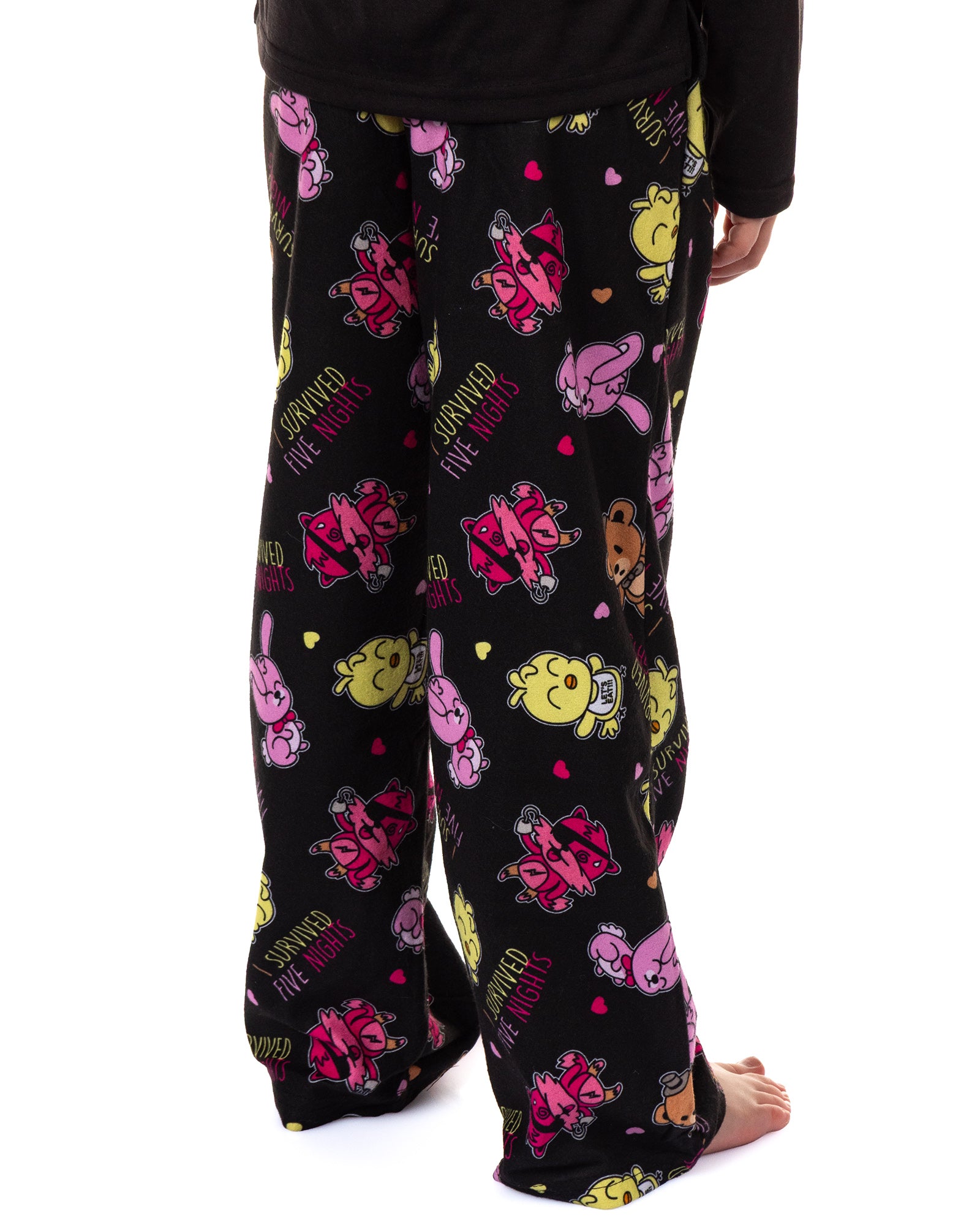 Five Nights at Freddy's Pajamas Girls' I Survived Two-Piece Sleep Set