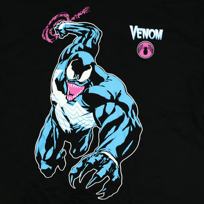 Marvel Venom Hoodie Boys' Sinister Smile Action Scene Pullover Sweatshirt