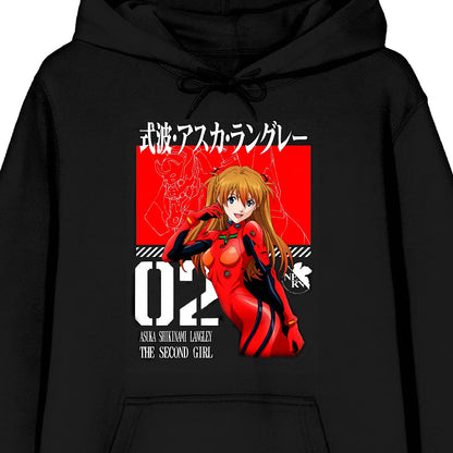 Neon Genesis Evangelion Hoodie Men's The Second Girl Adult Sweatshirt