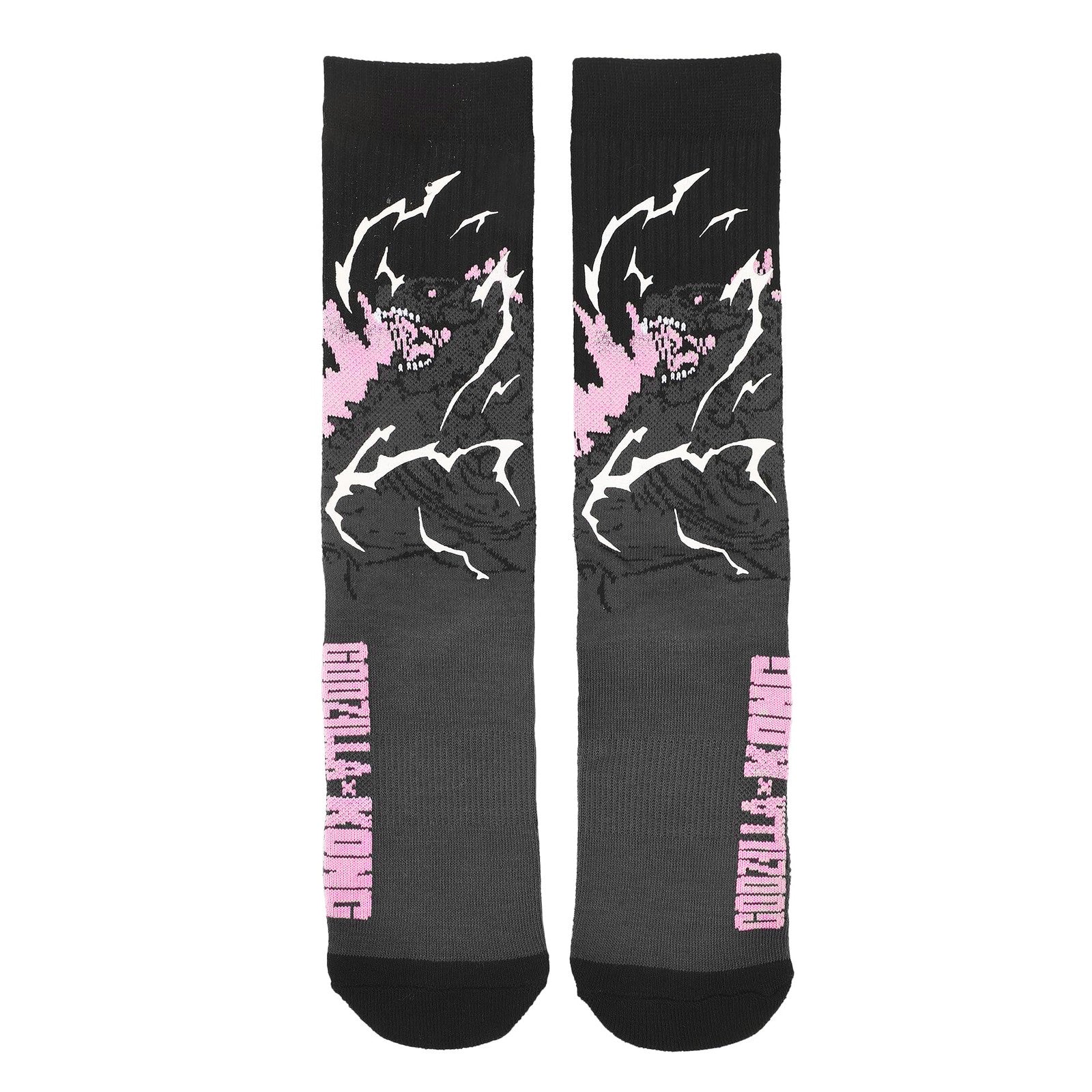 Godzilla Vs. Kong Men's The New Empire UV Color Changing Crew Socks 1 Pair