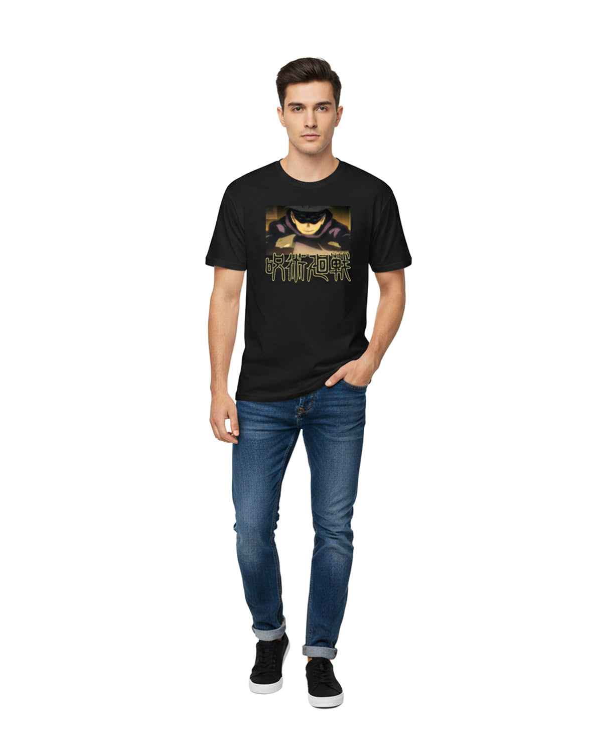 Jujutsu Kaisen T-Shirt Men's Satoru Gojo Design Short Sleeve Tee