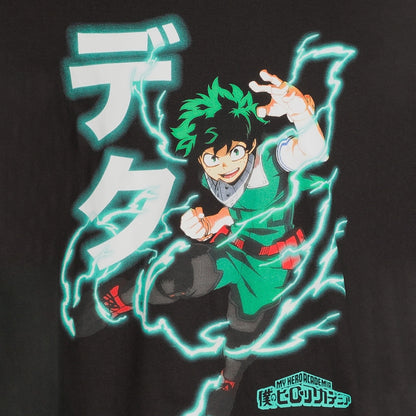 My Hero Academia Shirt Men's Izuku Midoriya Deku Short Sleeve Tee