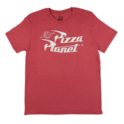 Disney Toy Story T-Shirt Men's Pizza Planet Short Sleeve Graphic Top