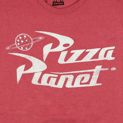Disney Toy Story T-Shirt Men's Pizza Planet Short Sleeve Graphic Top