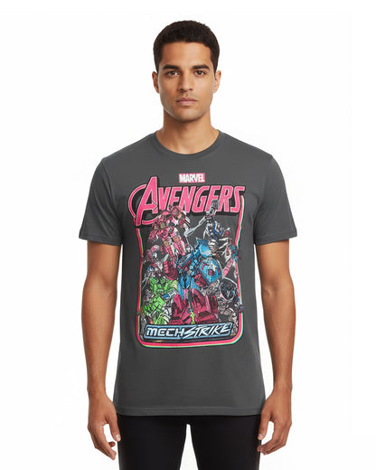 Marvel Avengers T-Shirt Men's Mech Strike Short Sleeve Tee
