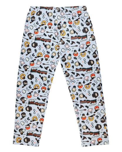 Harry Potter Pajamas Women's Chibi Characters Lounge Pajama Pants