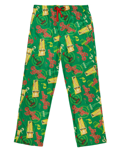 A Christmas Story Pajamas Men's Leg Lamp Fleece Lounge Pajama Pants