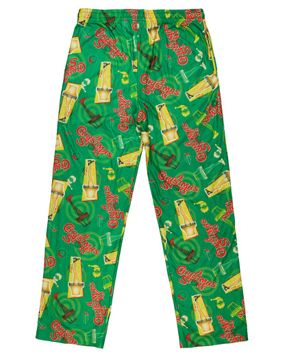 A Christmas Story Pajamas Men's Leg Lamp Fleece Lounge Pajama Pants