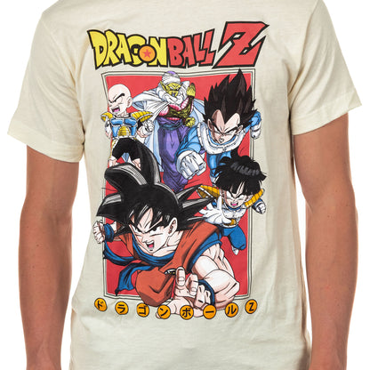Dragon Ball Z Shirt Men's Son Goku Krillin Piccolo Short Sleeve Tee