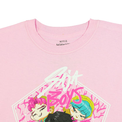 K-Pop Demon Hunters Girls' Saja Boys Short Sleeve Tee