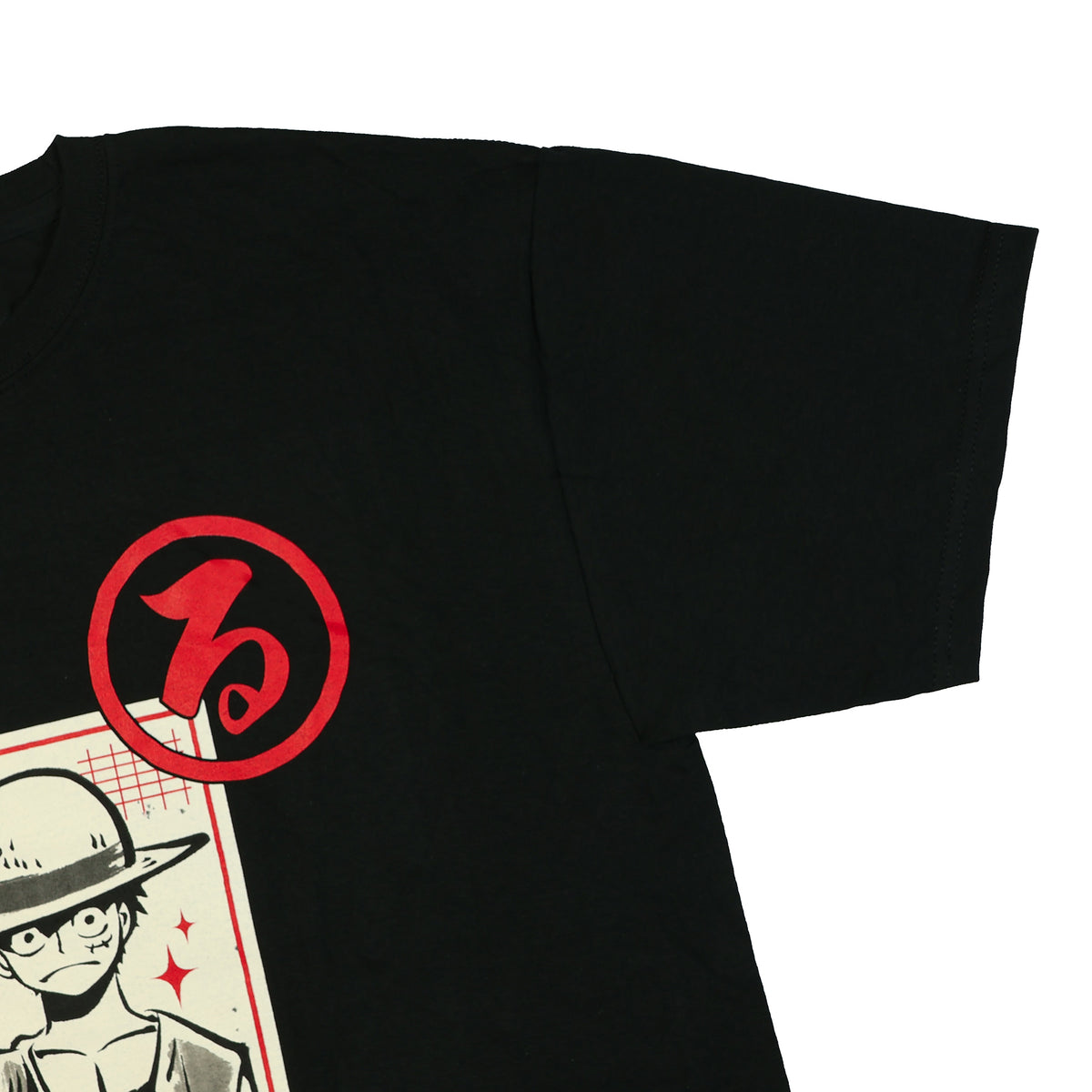 One Piece T-Shirt Men's Monkey D. Luffy Design Short Sleeve Tee