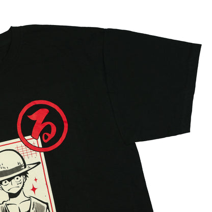 One Piece T-Shirt Men's Monkey D. Luffy Design Short Sleeve Tee