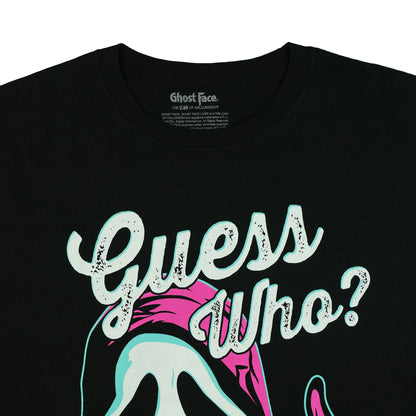 Ghost Face T-Shirt Men's Guess Who Thumbs Up Short Sleeve Top