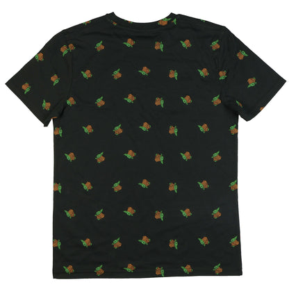 Disney Star Wars The Mandalorian Shirt Men's Grogu AOP Short Sleeve Tee